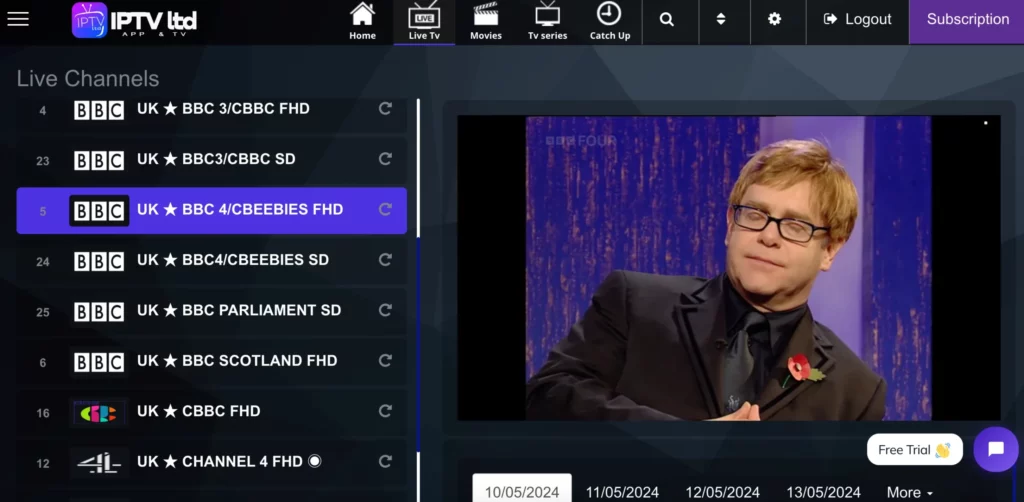 live channles iptv ltd scaled