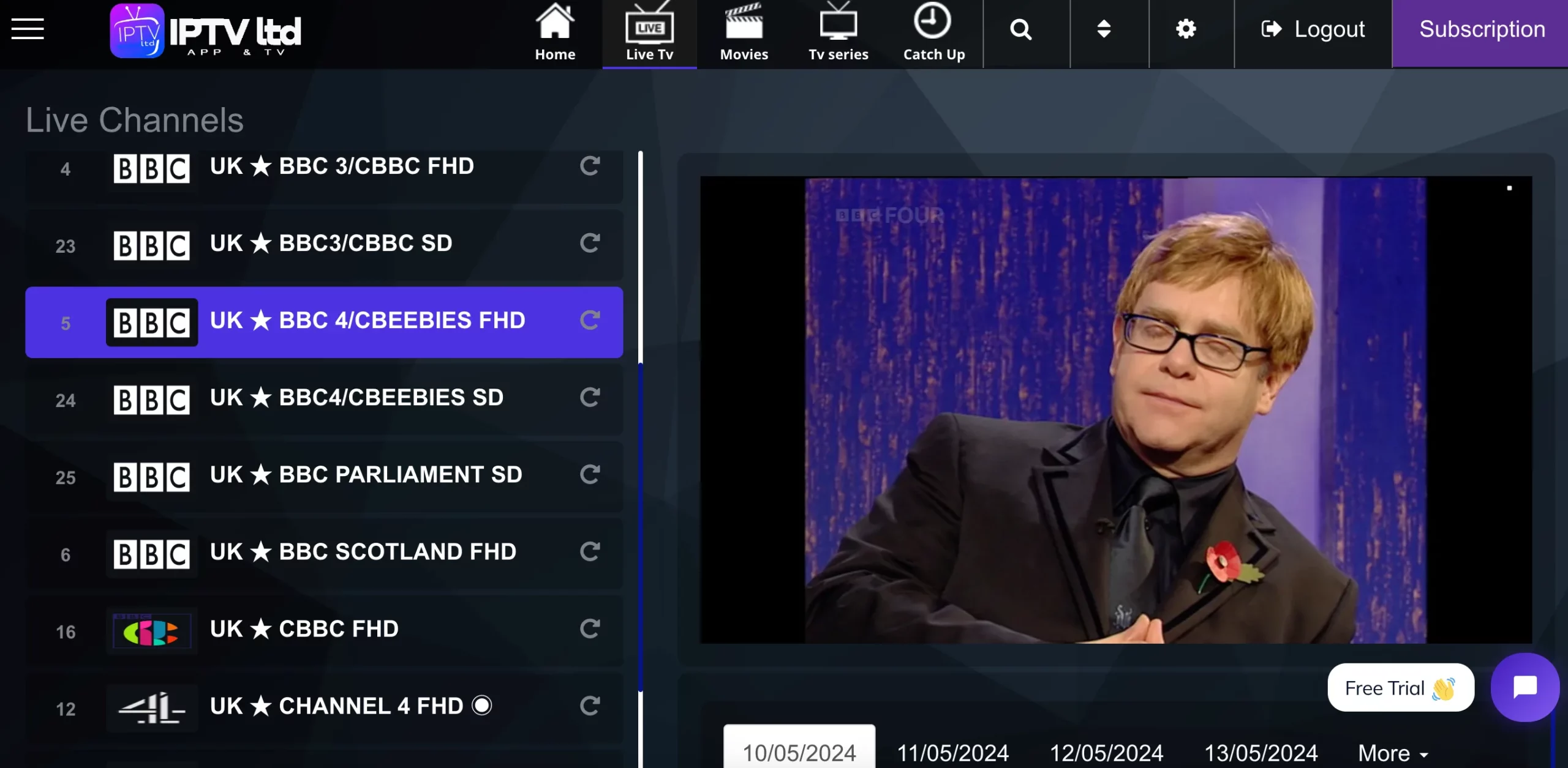 live channles iptv ltd scaled